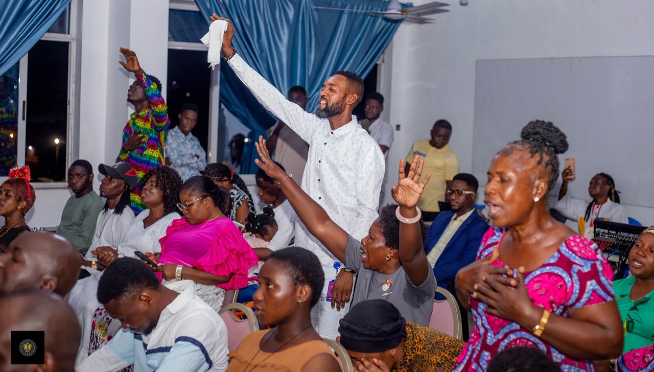 Sweet Fragrance Church worship and prayer moment