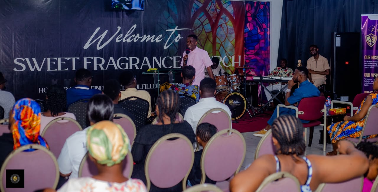 Sweet Fragrance Church congregation during a service