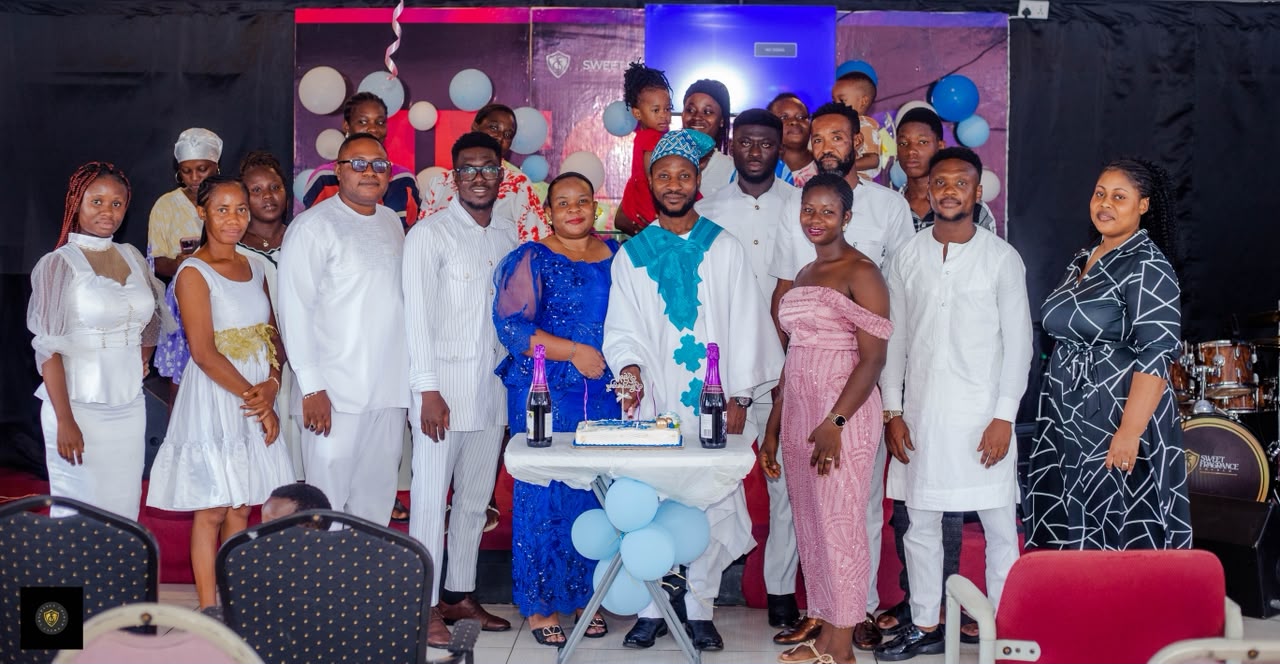 Sweet Fragrance Church members celebrating together