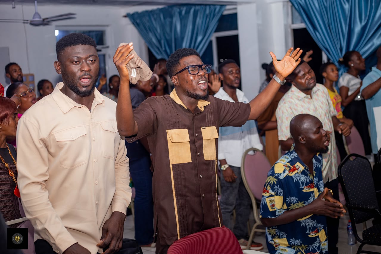Sweet Fragrance Church members worshipping together