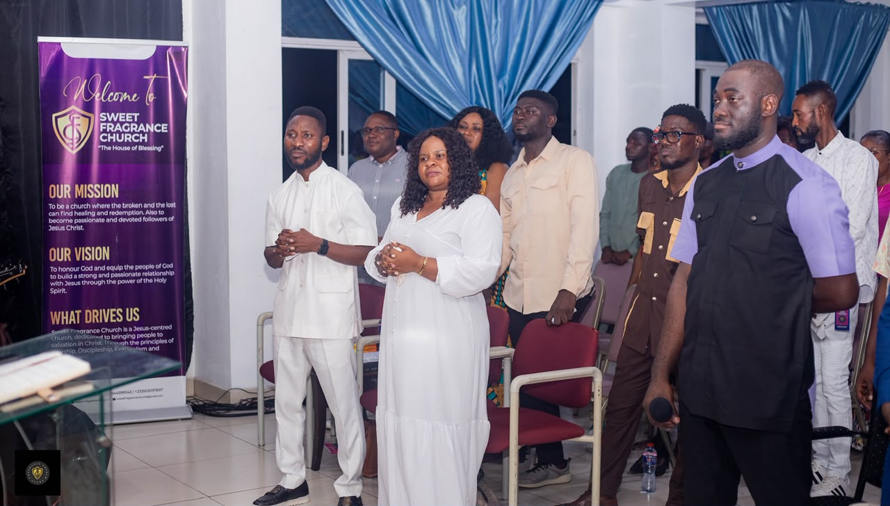 Sweet Fragrance Church members gathered during worship